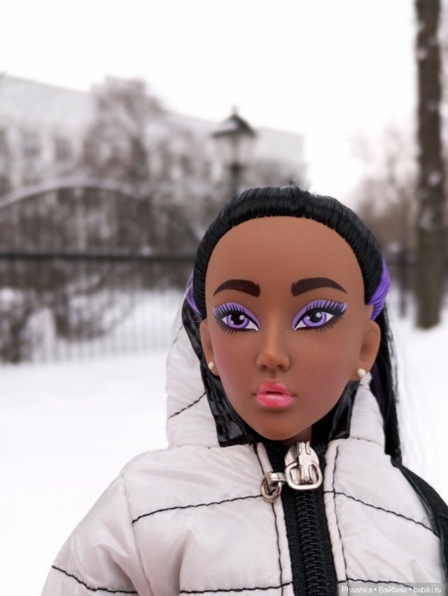 Зимняя прогулка Мириам & Рабочий и колхозница (фото 2)