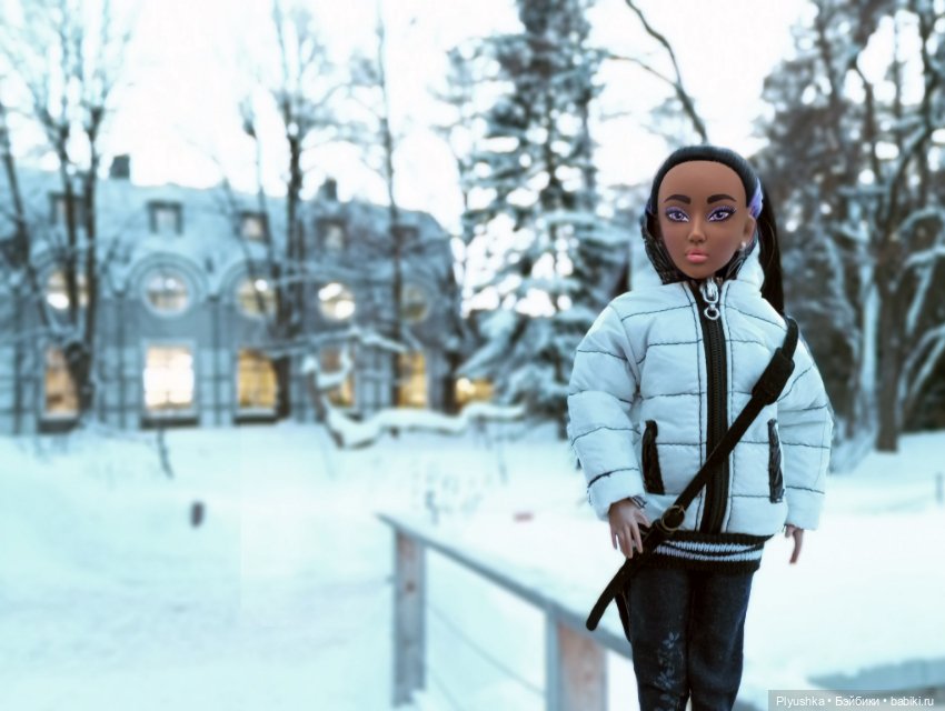 Зимняя прогулка Мириам & Рабочий и колхозница (фото 3)