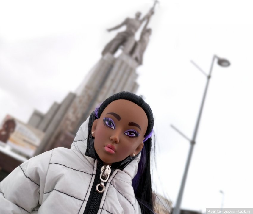 Зимняя прогулка Мириам & Рабочий и колхозница (фото 9)