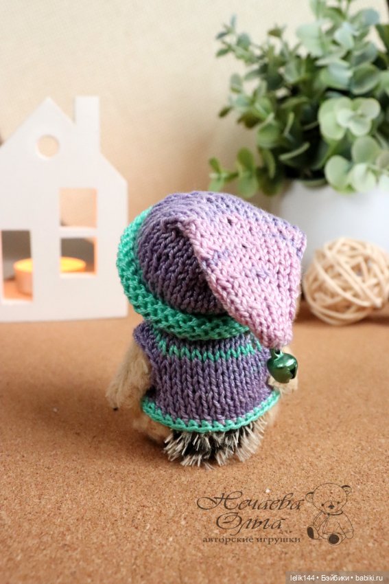 Мой маленький ёжик Иво — Авторские мишки Тедди и друзья: фото (фото 7)