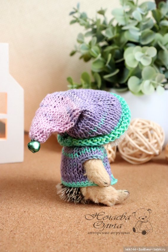 Мой маленький ёжик Иво — Авторские мишки Тедди и друзья: фото (фото 3)