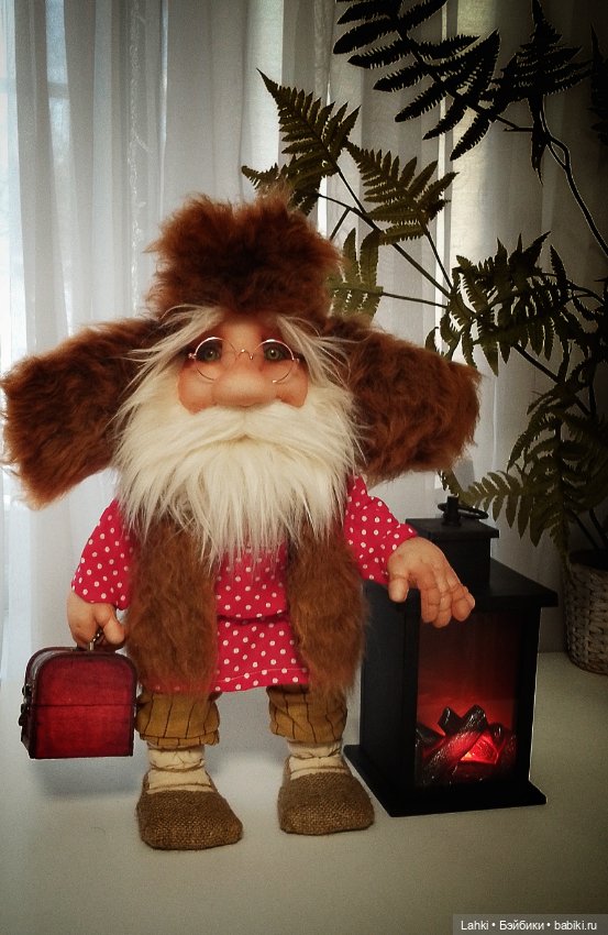 Домовой — Куклы из капрона и чулочной техники: авторские игрушки