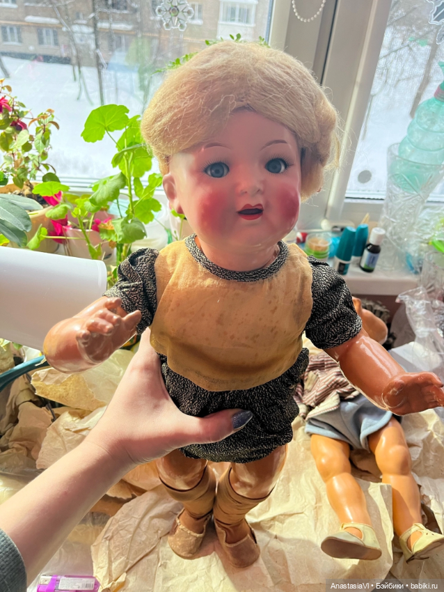 Кукла Kämmer & Reinhardt — Антикварные куклы Kämmer & Reinhardt (K*R): характерные