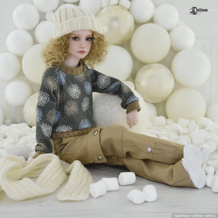 Альбомы с выкройками для кукол. Альбом №9 Куклы Tender Creation young (фото 9)