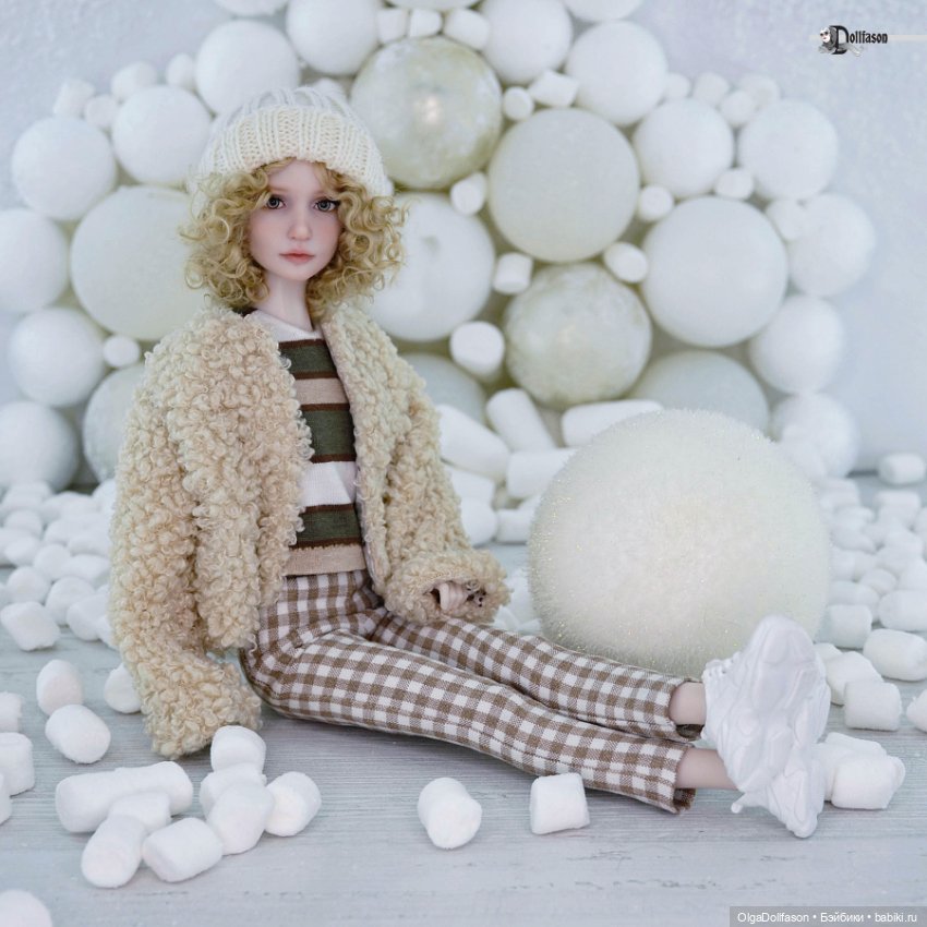 Альбомы с выкройками для кукол. Альбом №9 Куклы Tender Creation young (фото 5)