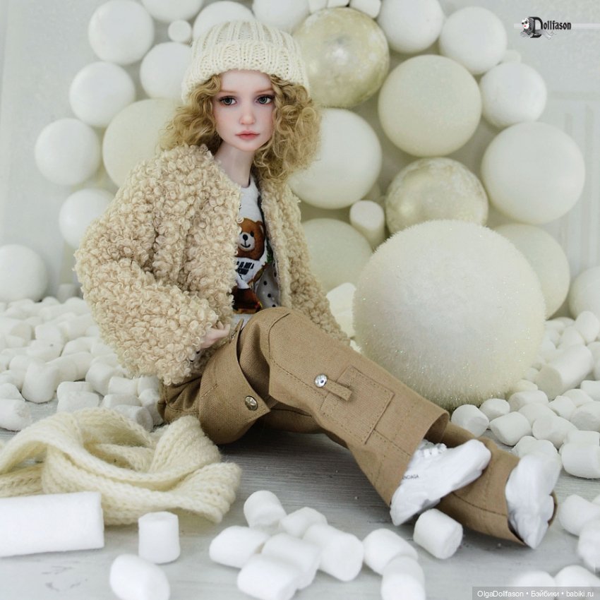 Альбомы с выкройками для кукол. Альбом №9 Куклы Tender Creation young (фото 10)