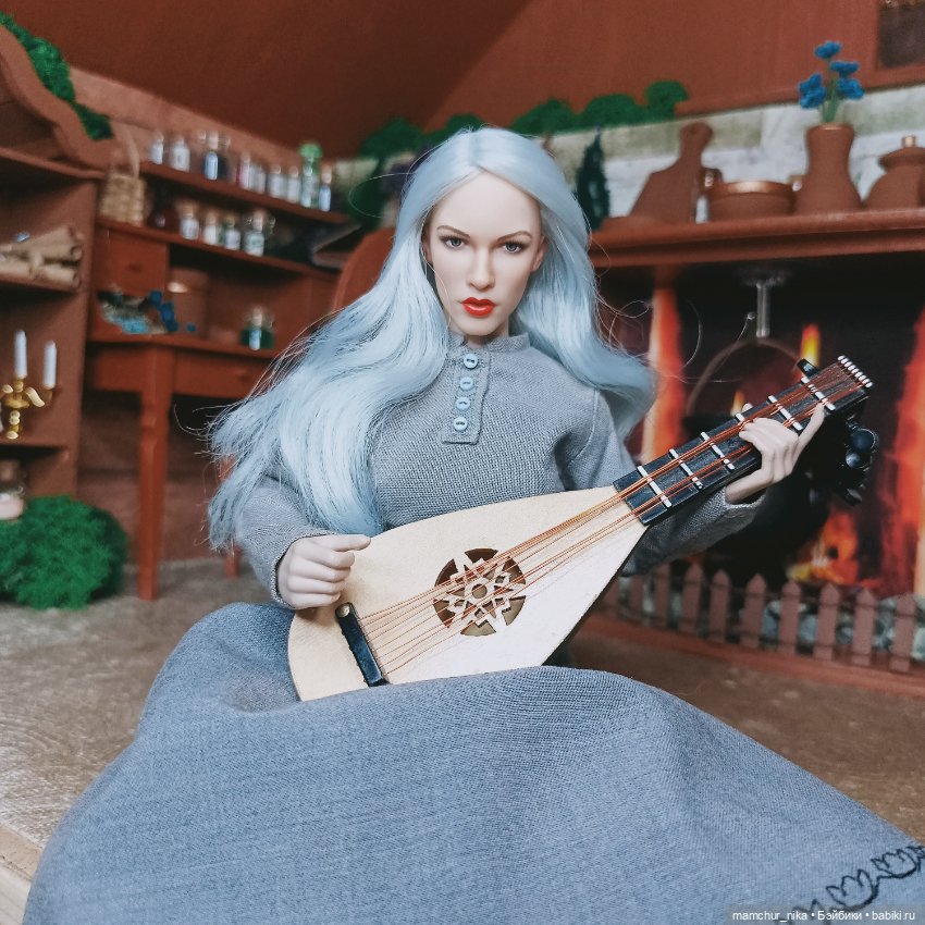 Игра на лютне 🎶 — Куклы Phicen (TBLeague/Фицен): бесшовные тела (фото 2)
