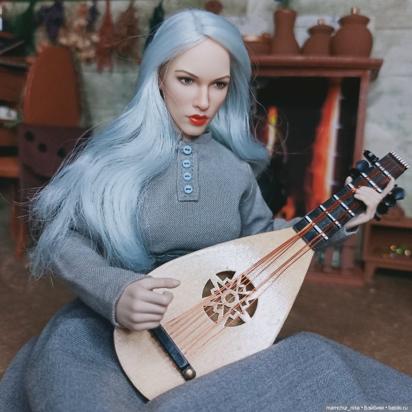 Игра на лютне 🎶 — Куклы Phicen (TBLeague/Фицен): бесшовные тела