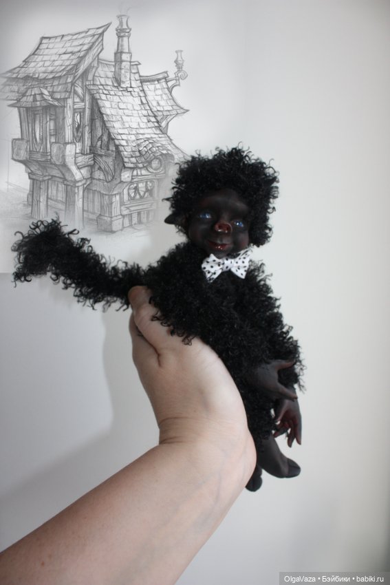 Отъехавший — Лепка авторских кукол: полимерная глина (фото 5)