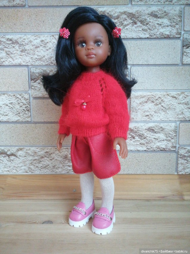 Кожа и норка — Куклы Paola Reina (Паола Рейна): новинки (фото 6)