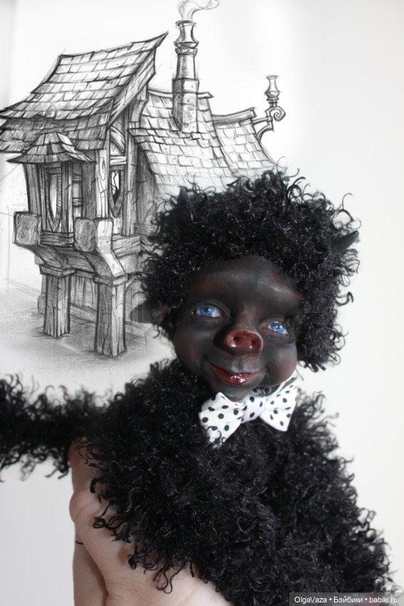 Отъехавший — Лепка авторских кукол: полимерная глина (фото 6)