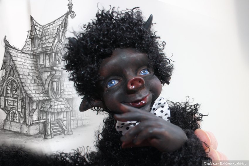 Отъехавший — Лепка авторских кукол: полимерная глина (фото 4)