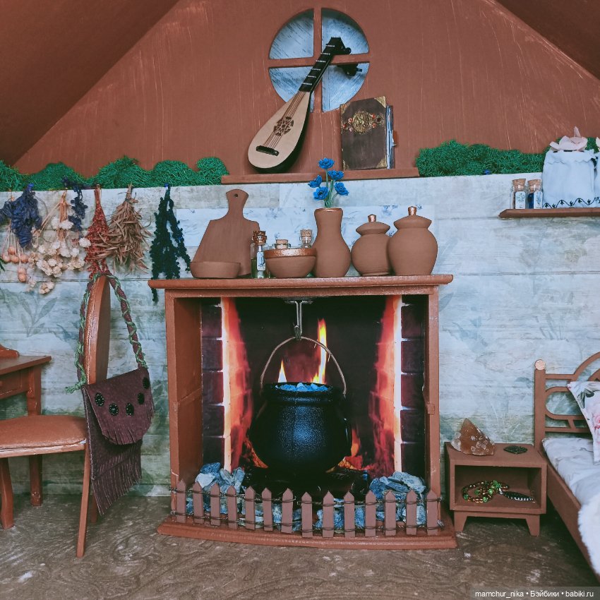 Обитель ведьмы 🌿 — Кукольная миниатюра своими руками: еда (фото 2)