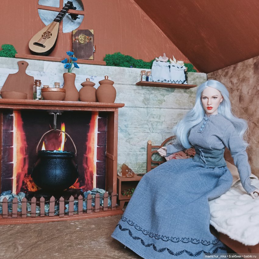 Обитель ведьмы 🌿 — Кукольная миниатюра своими руками: еда (фото 5)