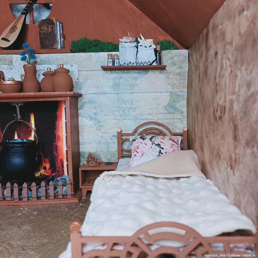 Обитель ведьмы 🌿 — Кукольная миниатюра своими руками: еда (фото 4)