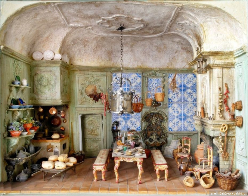 Дом девятнадцатого века от художника Тьерри Боске