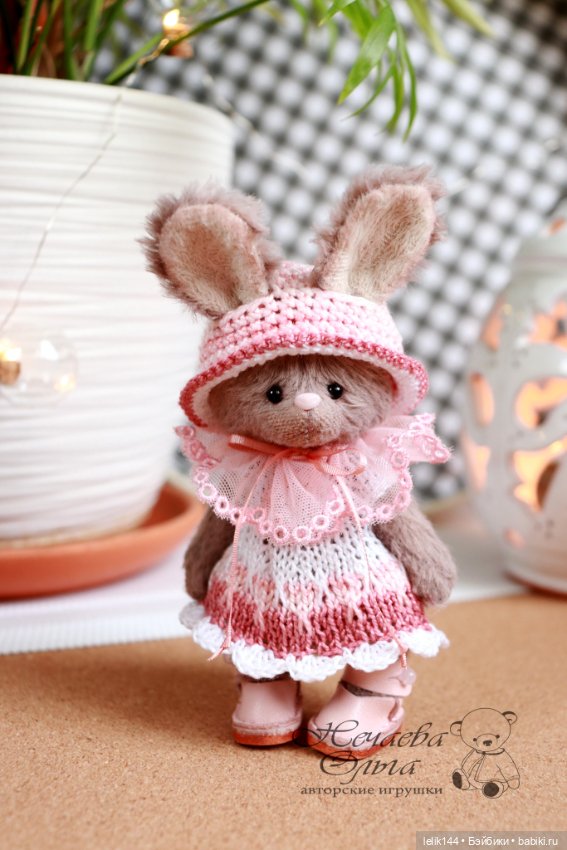 Малышка Лора — Авторские мишки Тедди и друзья: фото (фото 3)