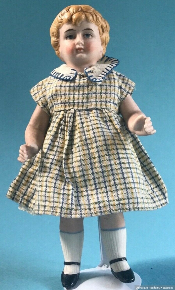 Любовь к простым платьям — Антикварные куклы Mignonette (Миньонетта): карманные