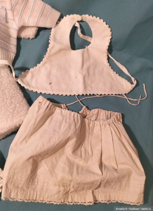 Любовь к простым платьям — Антикварные куклы Mignonette (Миньонетта): карманные (фото 6)