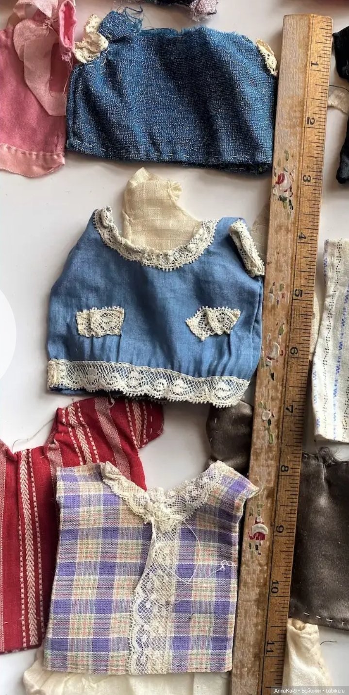 Любовь к простым платьям — Антикварные куклы Mignonette (Миньонетта): карманные