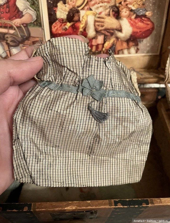 Любовь к простым платьям — Антикварные куклы Mignonette (Миньонетта): карманные