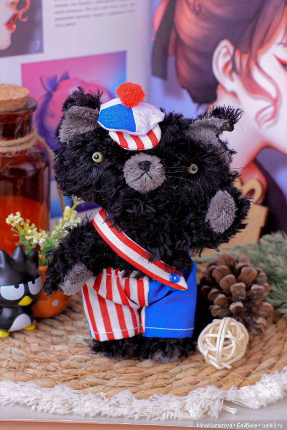 Кот Crazy Buch — Авторские мишки Тедди и друзья: фото (фото 2)