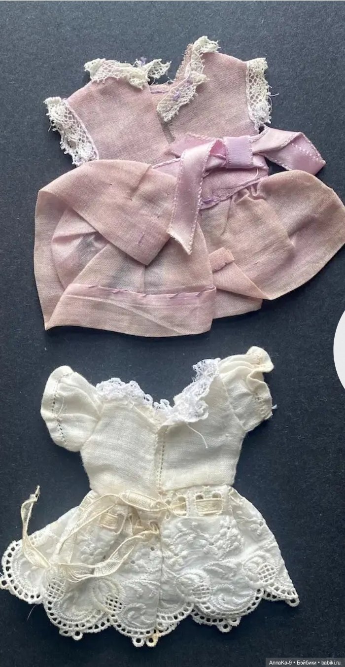 Любовь к простым платьям — Антикварные куклы Mignonette (Миньонетта): карманные