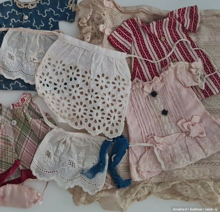 Любовь к простым платьям — Антикварные куклы Mignonette (Миньонетта): карманные