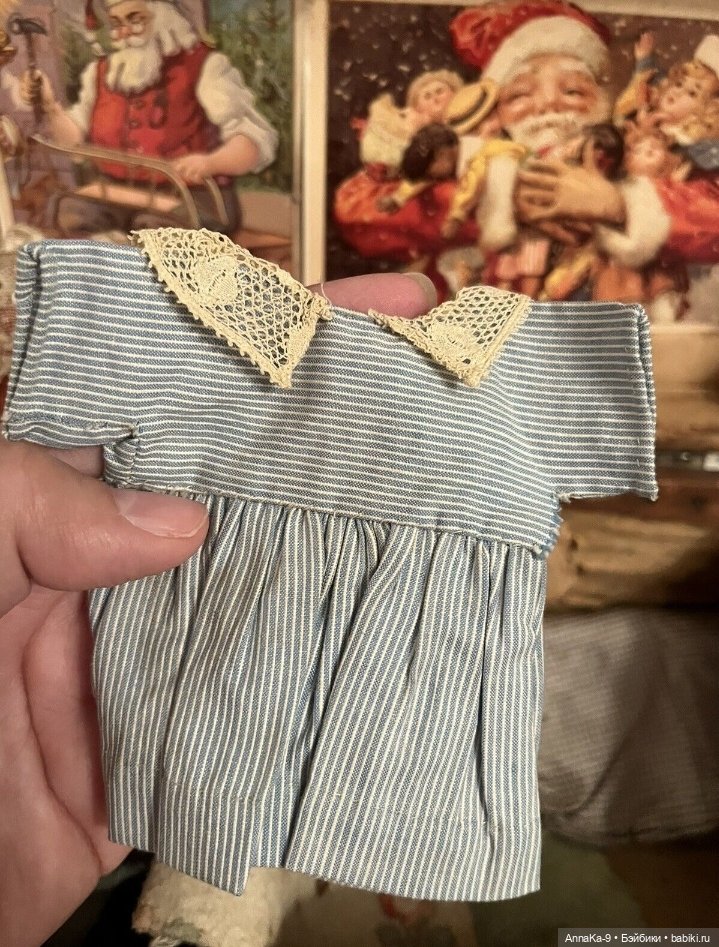 Любовь к простым платьям — Антикварные куклы Mignonette (Миньонетта): карманные