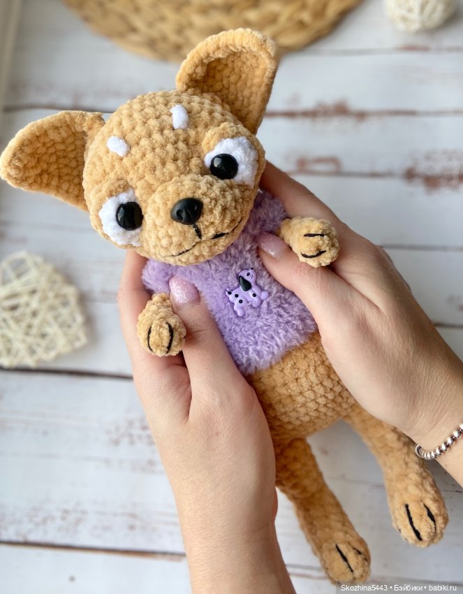Малыш чихуашик😍 — Вязаные игрушки и амигуруми: крючком (фото 2)