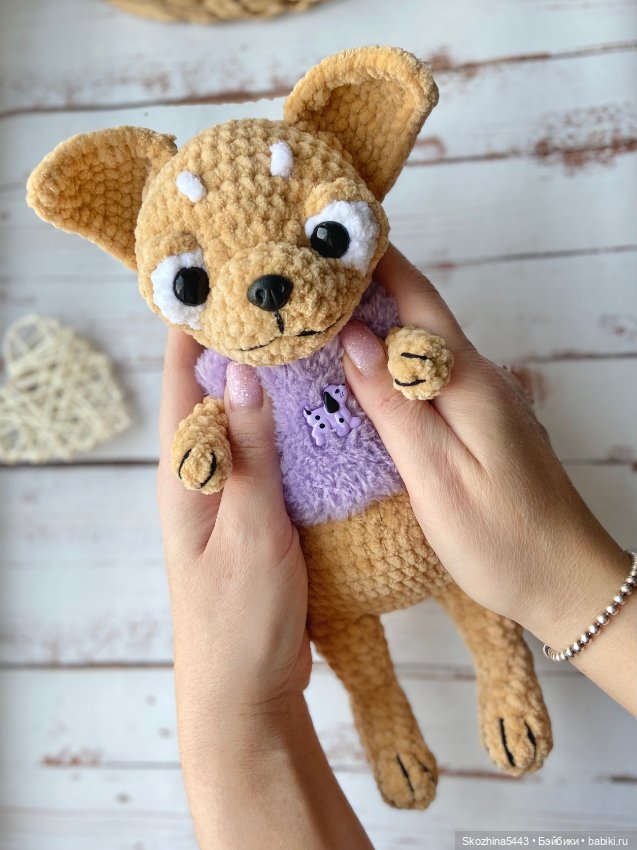 Малыш чихуашик😍 — Вязаные игрушки и амигуруми: крючком (фото 3)
