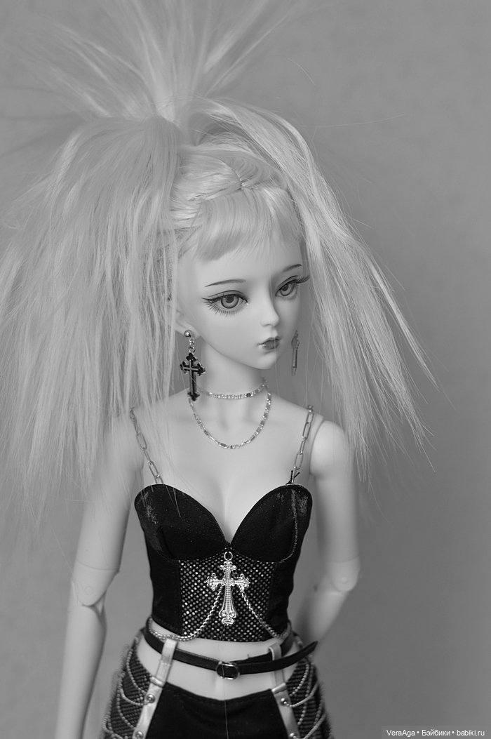 Глория: панночка-панк — Куклы Звезды подиума (Angel Collection): шарнирные (фото 4)