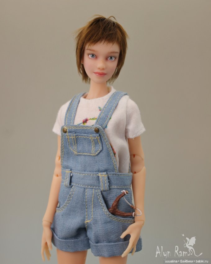 Ч.1 ООАК моего авторства БЖД от Alexma Vanadis dolls (Короткий паричок)