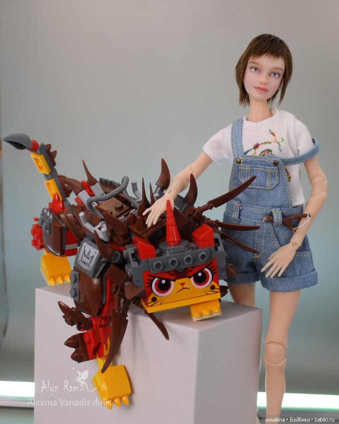 Ч.1 ООАК моего авторства БЖД от Alexma Vanadis dolls (Короткий паричок) (фото 6)