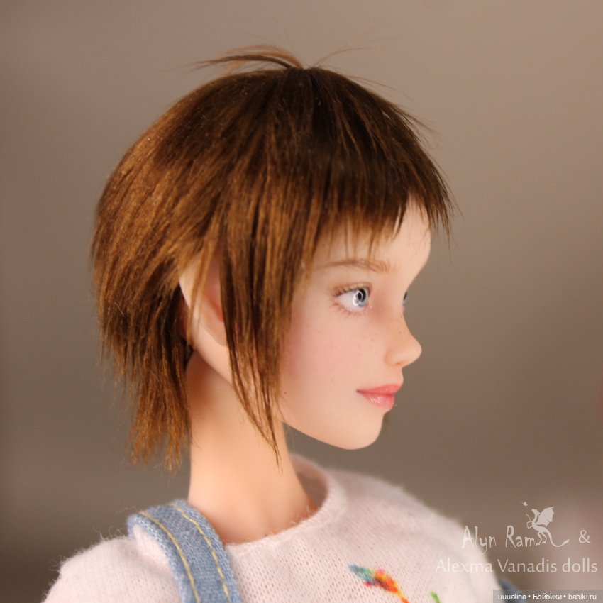 Ч.1 ООАК моего авторства БЖД от Alexma Vanadis dolls (Короткий паричок)