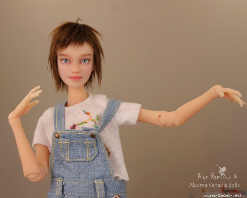 Ч.1 ООАК моего авторства БЖД от Alexma Vanadis dolls (Короткий паричок) (фото 9)