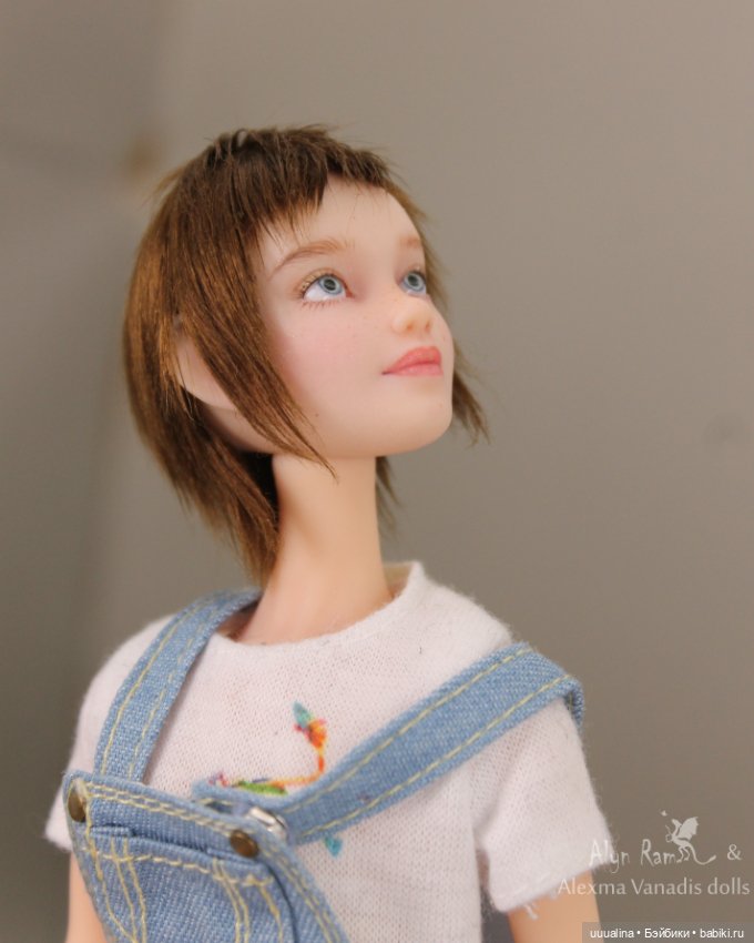Ч.1 ООАК моего авторства БЖД от Alexma Vanadis dolls (Короткий паричок) (фото 8)