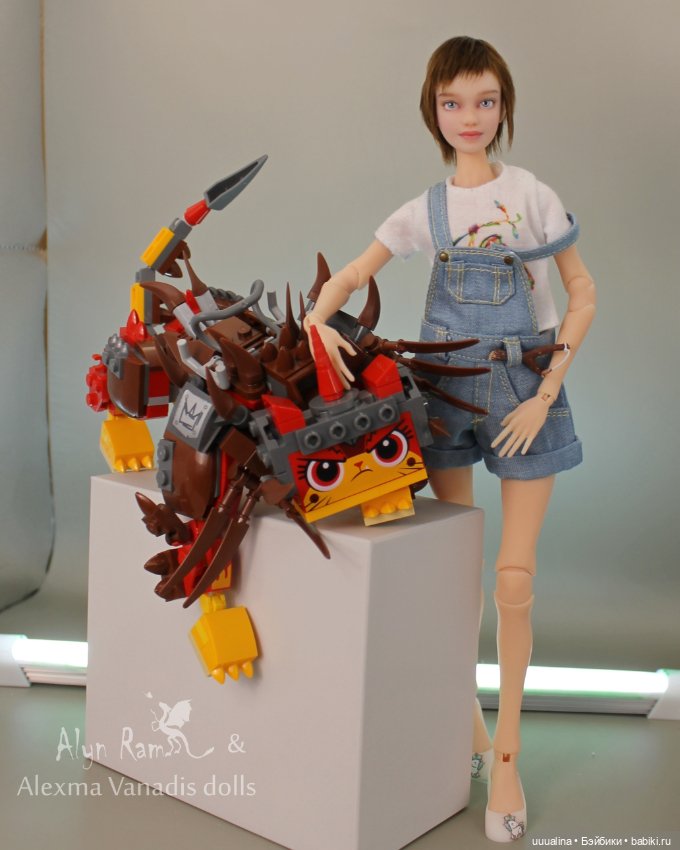 Ч.1 ООАК моего авторства БЖД от Alexma Vanadis dolls (Короткий паричок) (фото 5)