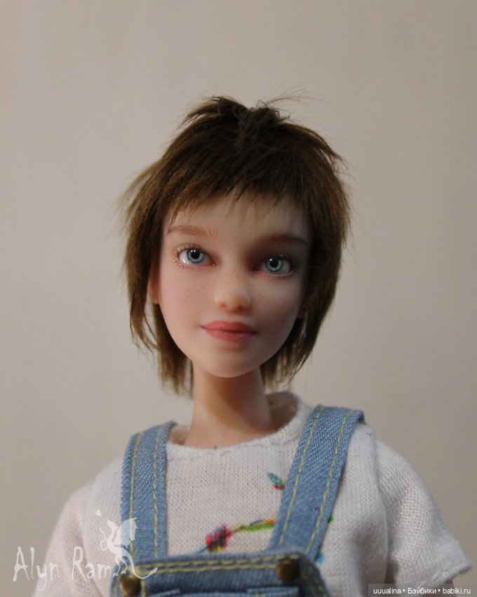 Ч.1 ООАК моего авторства БЖД от Alexma Vanadis dolls (Короткий паричок)