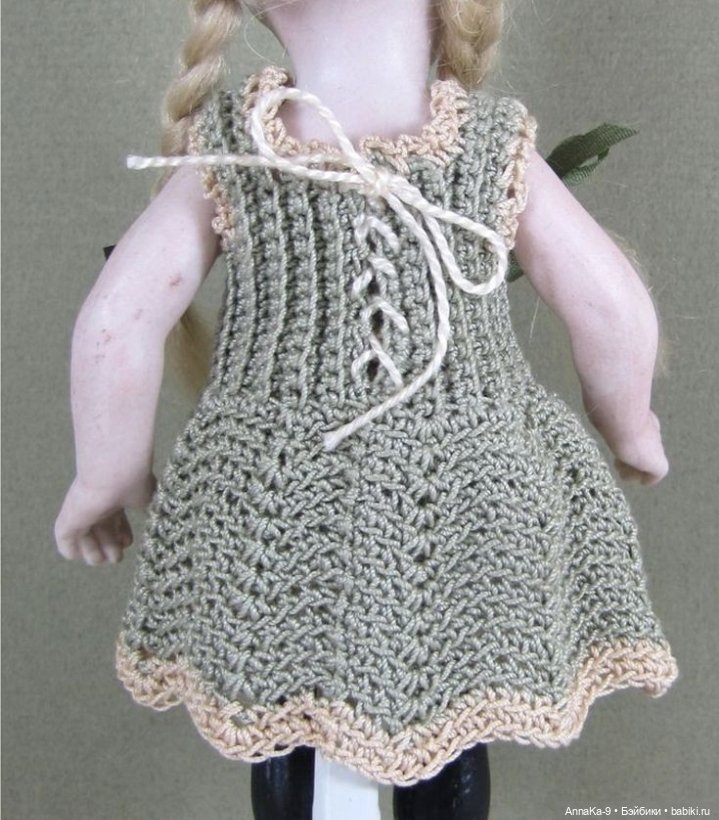Вязаные наряды для миньонет