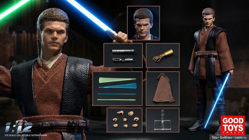 GOOD Toys - фигурка Энакина Скайуокера в масштабе 1/12