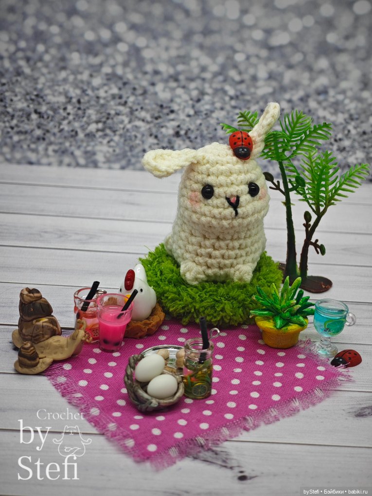 Пасхальный кролик — Вязаные игрушки и амигуруми: крючком (фото 3)