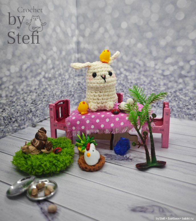 Пасхальный кролик — Вязаные игрушки и амигуруми: крючком (фото 8)