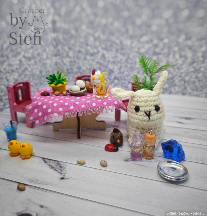 Пасхальный кролик — Вязаные игрушки и амигуруми: крючком (фото 5)