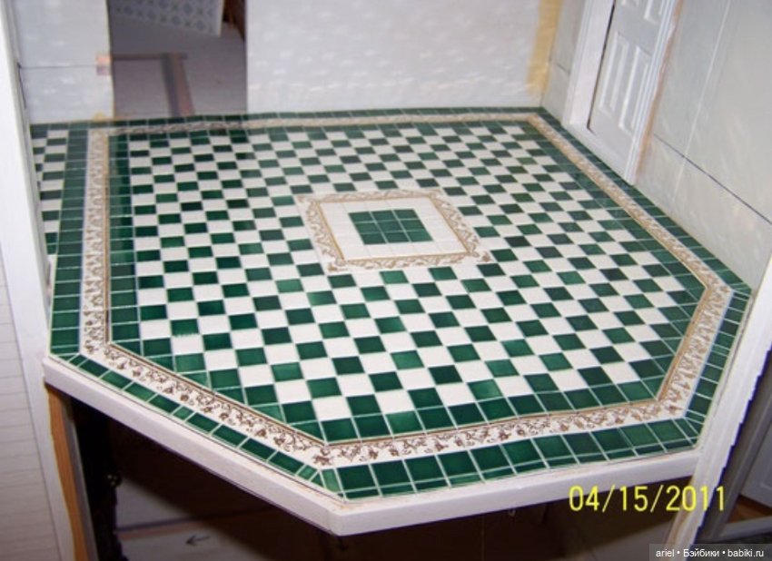 Настоящая керамическая плитка в масштабе 1:12. Мастер Tiny Ceramics (фото 5)