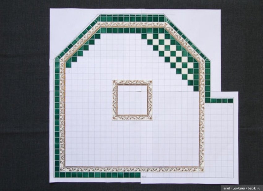 Настоящая керамическая плитка в масштабе 1:12. Мастер Tiny Ceramics (фото 7)