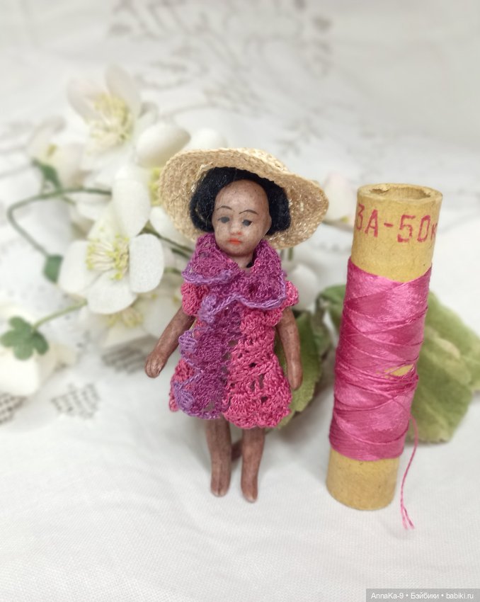 Вязаные наряды для моих миньонет