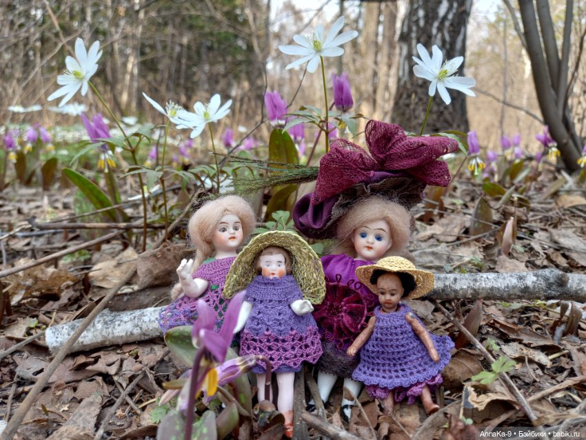 Вязаные наряды для моих миньонет
