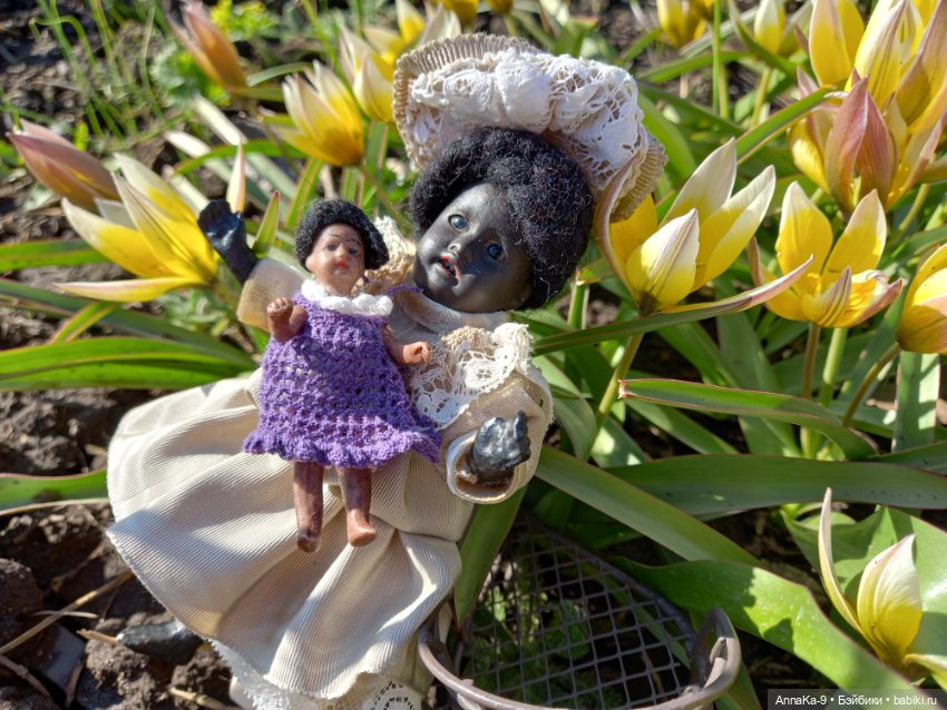 Вязаные наряды для моих миньонет