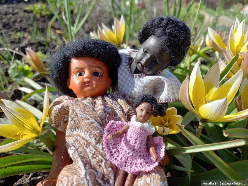 Вязаные наряды для моих миньонет